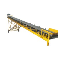 Convenient maintenance and easy operation belt roller conveyor for stone crusher