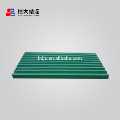 Manganese Liner C125 Jaw Crusher Spare Parts Jaw Plate